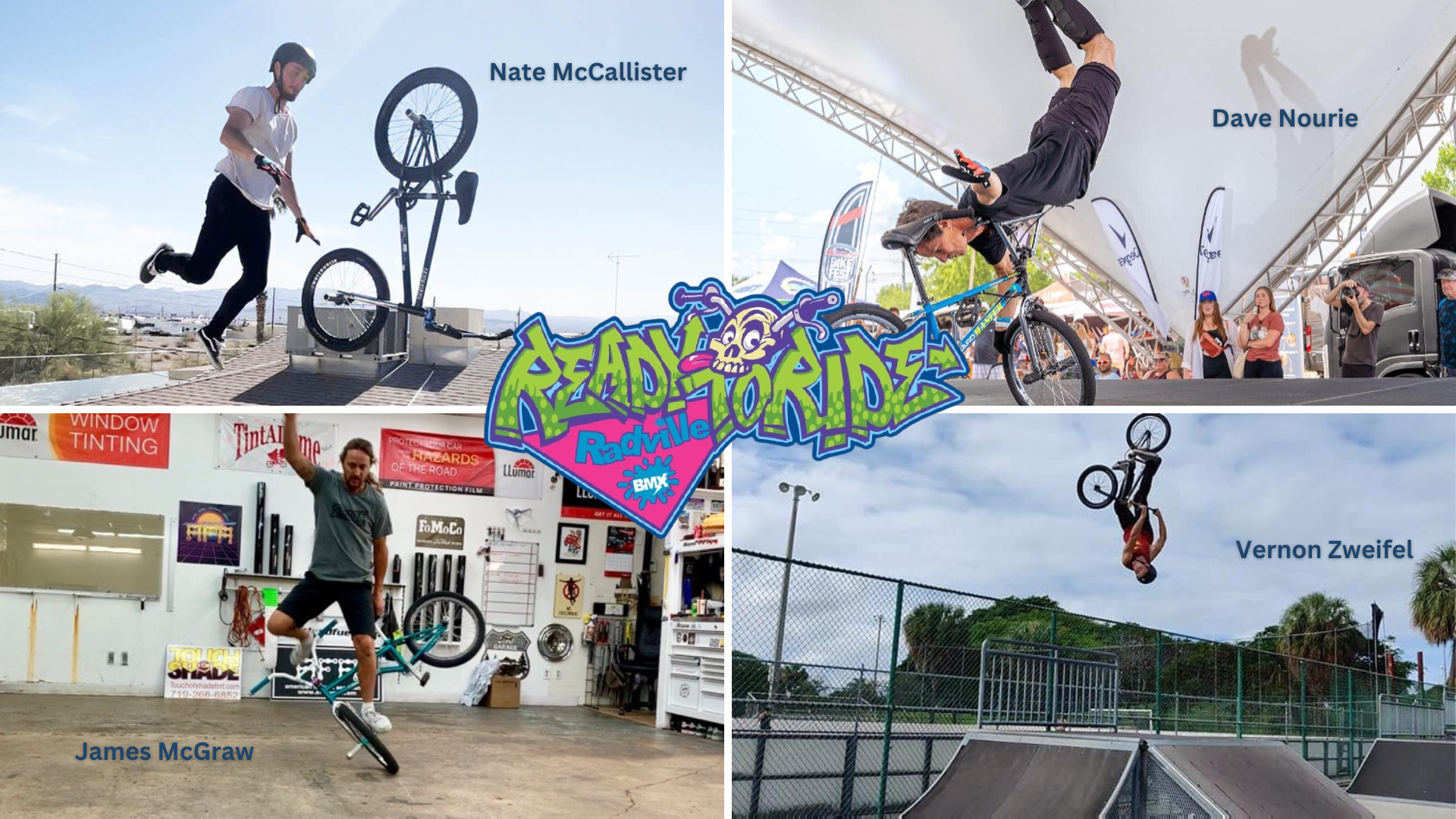 Dave Nourie, James McGraw, Nate McCallister and Vernon Zweifel